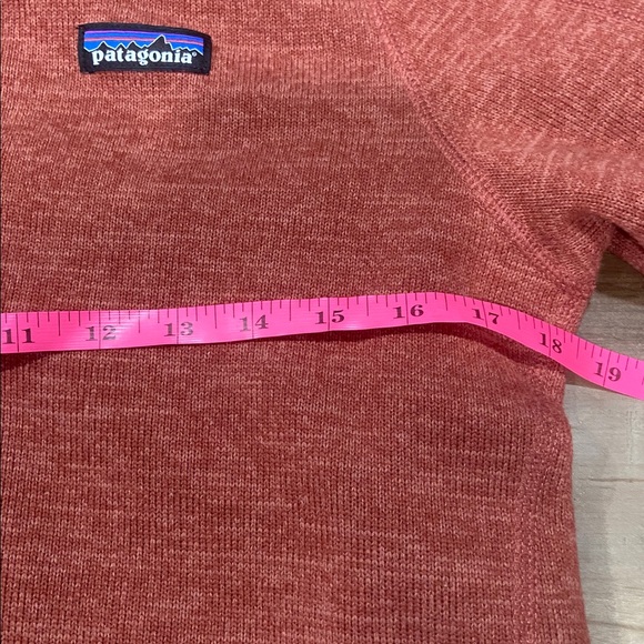 Patagonia Heathered Rust Quarter-Zip Pullover - Picture 4 of 11